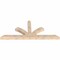 Ekena Millwork Richland Smooth Timber Gable Bracket, Douglas Fir, 96"W x 40"H x 5 1/2"D x 5 1/2"F, 10/12 Pitch GBW096X40X0606RIC00SDF - alternate 3